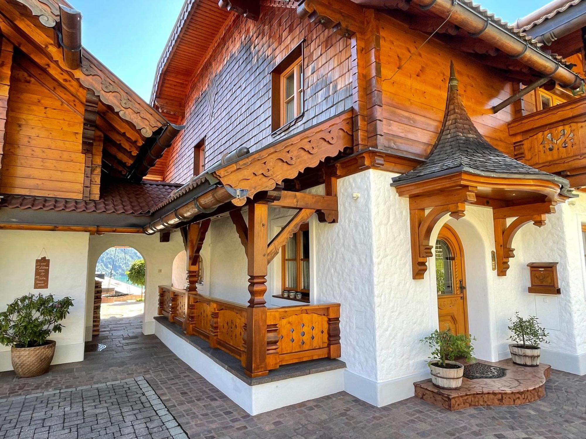 Ferienwohnung Schossleitner - Der Wohlfuehl-Ansitz Am Wolfgangsee Mit Weitblick Sankt Gilgen Eksteriør billede