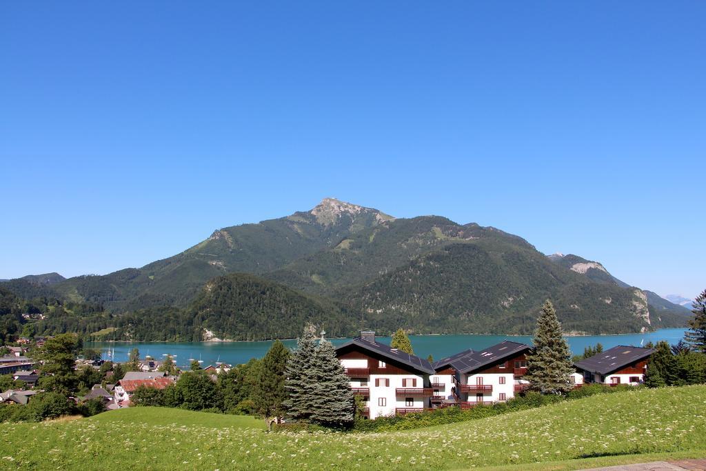 Ferienwohnung Schossleitner - Der Wohlfuehl-Ansitz Am Wolfgangsee Mit Weitblick Sankt Gilgen Eksteriør billede